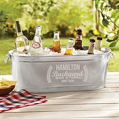 Backyard Bar Beverage Tub